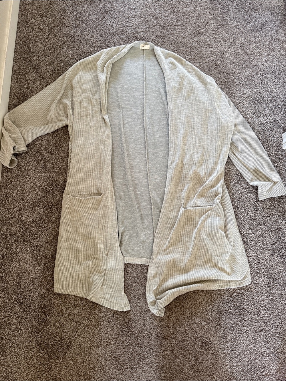 Beige cardigan one size fits all